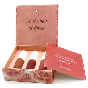 Packaging Box - Manufacturer Cardboard Lip Gloss Nail Polish Custom Logo Sponge Lining