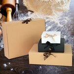 Gift Box - Manufacturer Black Gold Foil Magnetic Foldable Sponge Lining Custom Logo