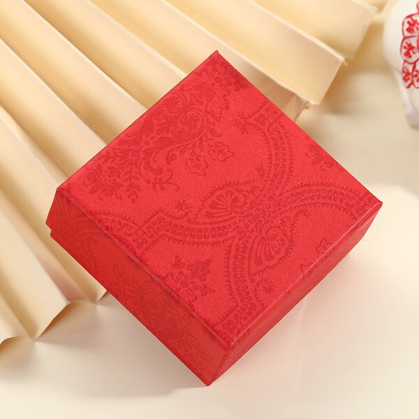 Jewelry Box - Manufacturer Vintage Floral Custom Color Size Buckle Cardboard Gift