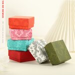 Jewelry Box - Manufacturer Vintage Floral Custom Color Size Buckle Cardboard Gift