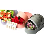 Flower Box - Manufacturer Valentine Pink Heart Shape Wedding Favor Rigid Embossing