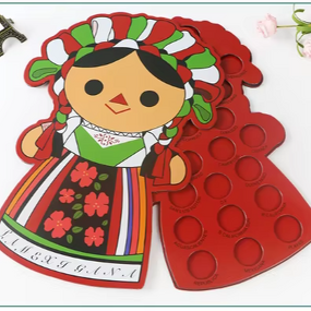 Packaging Box - Manufacturer New Cartoon Beauty Palette DIY 10 Colors Makeup Paper