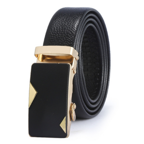 Belt - Manufacturer High-End Automatic Alloy 5cm Leather Business Men Wholesale