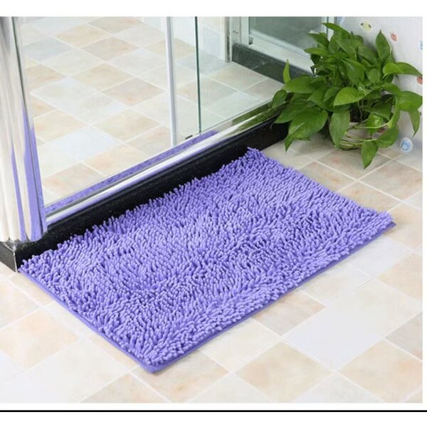 Bath Rug - Manufacturer 2025 Non Skid Fluffy Soft Shaggy Washable Dry Fast