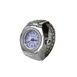 Ring Watch - Manufacturer Vintage Steampunk Silver Elastic Quartz Analog