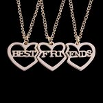 Necklace - Manufacturer 3 Best Friend Forever Gold Jewelry 2023 Hot Selling
