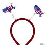 Headband - Manufacturer National Flag Oversize Bow Fabric Party Decoration