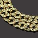 Necklace - Manufacturer Hip Hop Iced Out Full Diamond Cuban Link Men