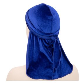 Durag - Manufacturer Wholesale Velvet Long Tail 360 Waves Solid Men