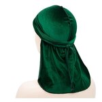 Headwear - Manufacturer 2024 Designer Velvet Durags Stretch Headwraps Men