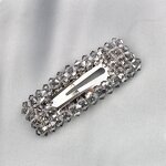 Hair Clips - Manufacturer Multi Color ABS Crystal Stainless Steel Women