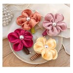 Hair Ties - Manufacturer Sweet Flower Telephone Wire Spiral Rubber Band