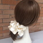 Hair Scrunchies - Manufacturer 15CM XL Solid Color Satin Oversized Silk