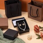 Jewelry Box - Manufacturer Black Custom Foil Paperboard Watch Storage