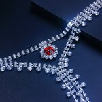 Body Chain - Manufacturer Sexy Rhinestone Bra Thong Bikini Belly Set