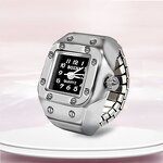 Ring Watch - Manufacturer Custom Square Quartz Fashion Fine Jewelry Finger
