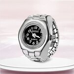 Ring Watch - Manufacturer Steel Mini Finger Fashion Jewelry for Men Women