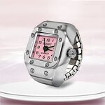 Ring Watch - Manufacturer Steel Mini Finger Fashion Jewelry for Men Women