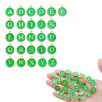 Charms - Manufacturer 26 Alphabet Letter DIY Bracelet Making Accessories