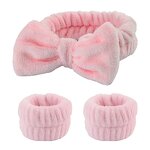 Wristband - Manufacturer Flannel Skincare Spa Makeup Facial Washband Set