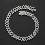 Cuban Chain - Manufacturer 20MM Hip Hop Rap Zinc Alloy Rhinestone Iced