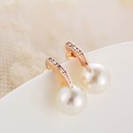 Jewelry Set - Manufacturer Imitation Pearl Rhinestone Gold Bridal Water Drop