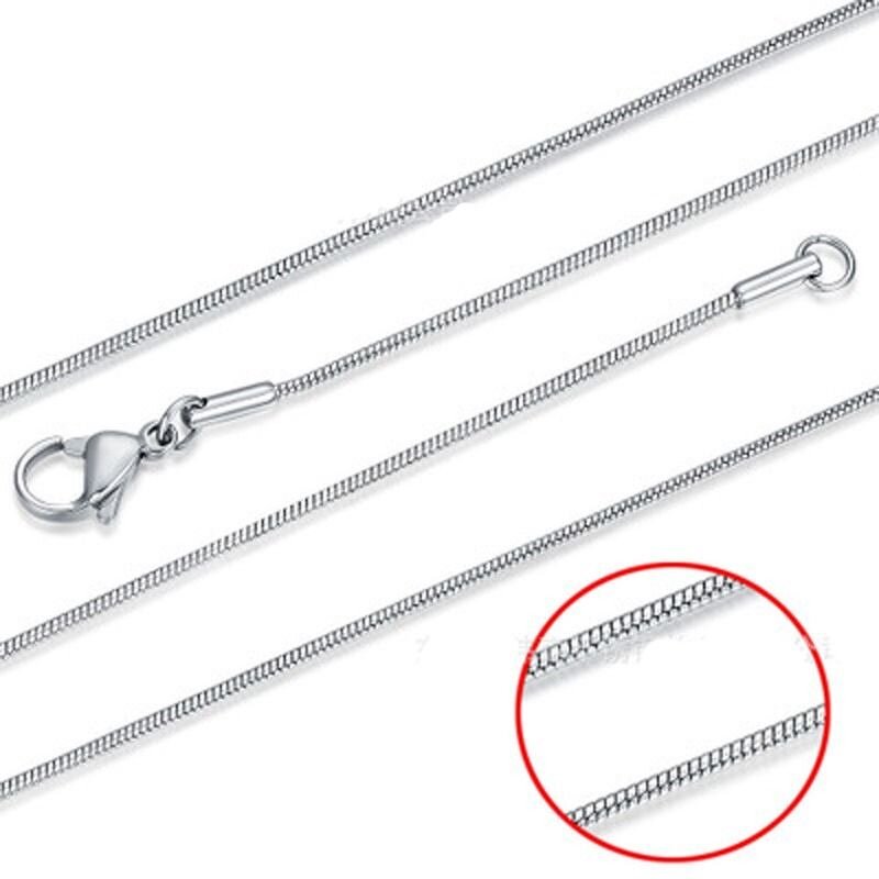 Chain - Manufacturer 925 Silver Snake Stamped 16-30 Inch Wholesale Necklace