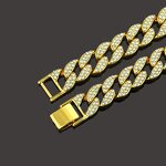 Necklace - Manufacturer Hip Hop Iced Out Full Diamond Cuban Link Men