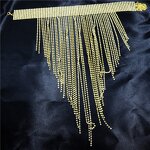 Choker - Manufacturer Sexy Rhinestone Halter Gold Silver Tassel Diamond
