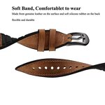 Watch Band - Manufacturer Genuine Leather Silicone Apple Watch 38/42MM