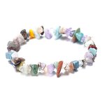 Bracelet - Manufacturer Natural Stone Crystal Irregular Chips Stretch Beads