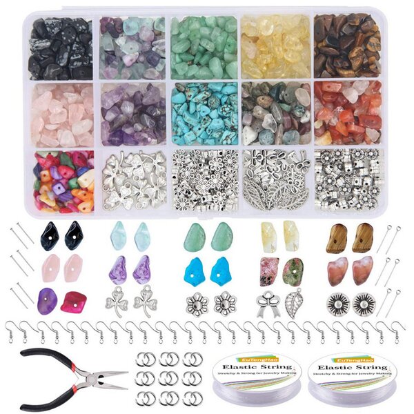 Beads Kit - Manufacturer Irregular Chips Natural Gemstone DIY Jewelry
