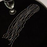 Hair Accessory - Manufacturer Crystal Rhinestone Ponytail Tassel Hairband Chain