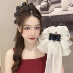 Hair Clip - Manufacturer Bowknot Long Ribbon Grab Shark Girl Headwear