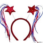Headband - Manufacturer National Flag Oversize Bow Fabric Party Decoration