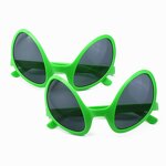 Glasses - Manufacturer Green Alien Martian Party Birthday Decoration