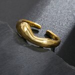 Ring - Manufacturer 18K Gold Plated Double Copper Couple Real Gold Plated