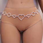 Body Chain - Manufacturer Bling Rhinestone Tassel Belly Waist Bikini