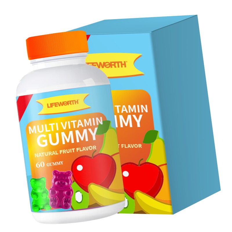 Multivitamin Gummies Factory - 60 Count Vegan Immune Boost