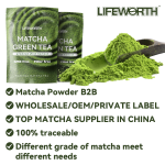 日本抹茶粉末供应商-天然风味批量包装