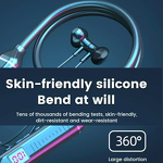 Neckband Headphones Manufacturer - BT 5.4 Gaming LED Display