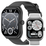 Z172 IP68 Waterproof Smart Watch for Men Women Fitness Tracker Heart Rate Monitor Activity Trackers Step Counter Silicone Band