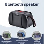 Bluetooth Speaker - Manufacturer Compact RGB USB/TF/FM/LINE IN 10m Phones PCs