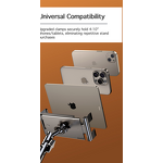 Phone Holder - Manufacturer Adjustable Metal Lazy Arm Bedside iPad iPhone Android