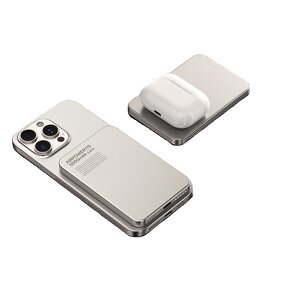 Power Bank - Manufacturer 15W 20W Ultra-Thin Aluminum Magnetic Type-C OEM Square