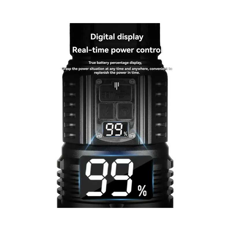 Laser Flashlight - Manufacturer 30W Aluminum Super-Bright Focusable Red Blue Consumer