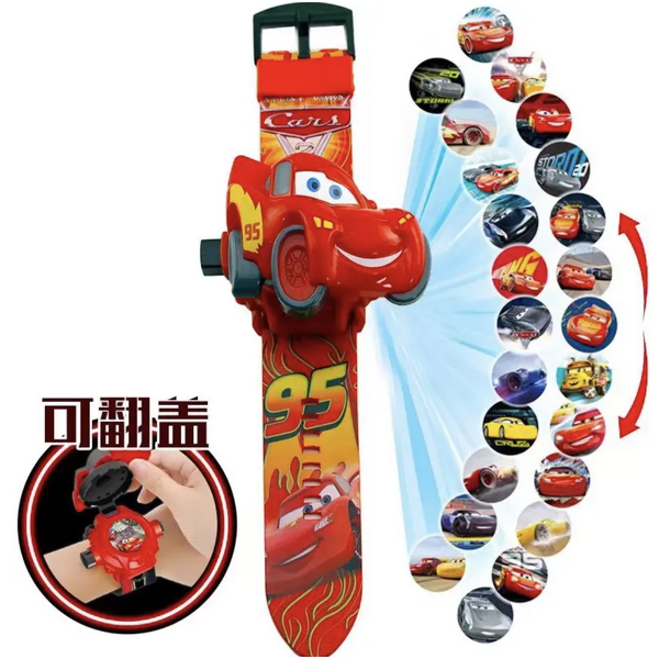 Kids Watch - Manufacturer Pusuanzi Sonic 24 Projection Flip Design 3+ Years Boys