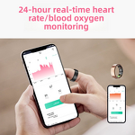 Smart Ring - Manufacturer Health Real-Time Heart Rate Sleep Activity Portable Charger