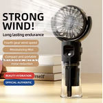 Misting Fan - Manufacturer Mini USB 4 Speed Water Mist Spray Handheld Travel