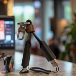 Charging Cable - Manufacturer 3-in-1 3A Fast PVC Jacket Key Chain Mobile Power